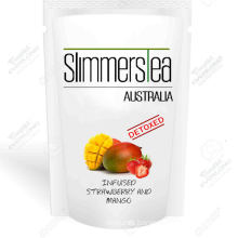 100% Organic Herbal Detox Tea Slimming Tea Weight Loss Tea Slimmers Tea (Strawberry and Mango Flavor)